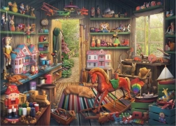 Puzzle Nostalgic Toys 1000 Pieces RAVENSBURGER