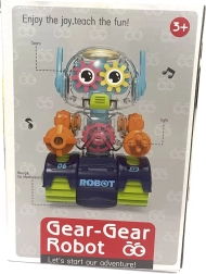 Robot with light and sound effects for kids