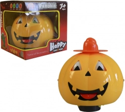 MaDe pompoen op batterijen met griezelig geluid, 13 cm