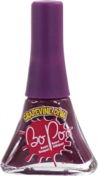 BO-PO Nail Polish Dark Purple with Grapevine Diva Scent
