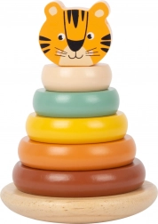 Wooden Stacking Toy Tiger Safari