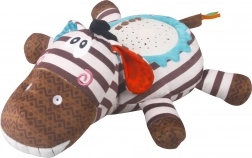 Zebra nachthemelprojector met muziek 35 cm