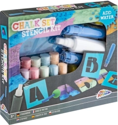 Chalk and Stencil Set for Creative Drawing