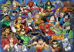 RAVENSBURGER Puzzle Challenge: Justice League 1000 pieces