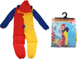 Carnavalskostuum clown voor kinderen maat M 110-120 cm