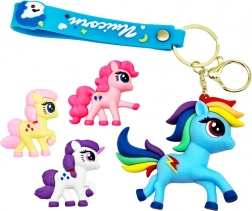 Siliconen eenhoorn-hanger