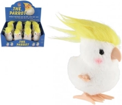 Speelgoed papegaai springend van kunststof