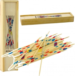Jeu familial en bois Mikado – 41 baguettes