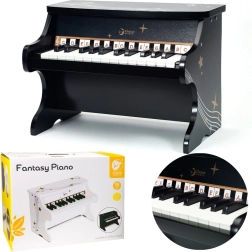 Kinderpiano Classic World – zwart hout