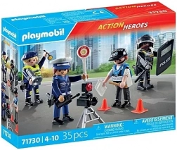 Action Heroes set politiefiguren