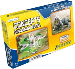 Jeu de construction métallique dinosaure Styracosaurus 192 pièces