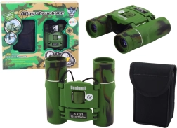 Compact binoculars with case 12×, field of view 1000 m