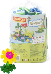 Jeu de construction Blok Flora 2 – jardin de fleurs, 91 pièces