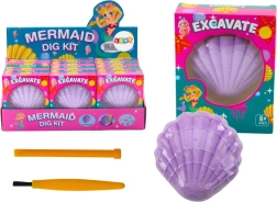 Set d’archéologie Sirène dans une coquille Brosse et ciseau