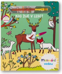 Schilderen met water: Wie leeft er in het bos?