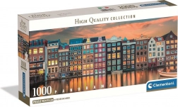 Clementoni panoramische puzzel Ochtend in Amsterdam 1000 stukjes