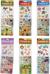 Sticker-set – mix van 3 types (klassiek, glitter en 3D)