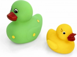 Set of Large and Small Squeaky Duck