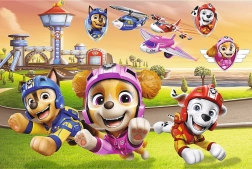 Puzzel PAW PATROL honden staan aan de top 160 stukjes