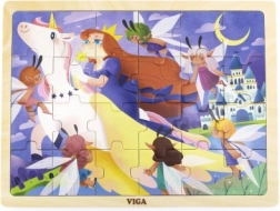 Houten puzzel sprookje 24 stukjes