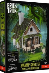 Bouwset TREFL BRICK TRICK hut in het moeras, 190 stukjes