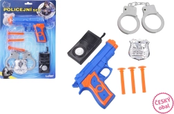 Politieset met zuignappijlen voor kinderen