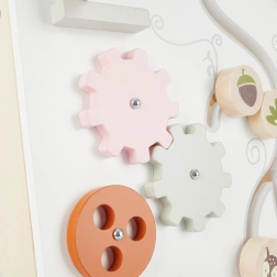 Bieco houten babyloopwagen met activiteiten – bosdieren