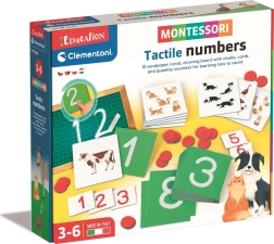 Montessori Tactile Numbers Clementoni