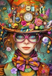 Puzzle Bluebird Crazy Props, 1000 pieces