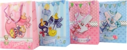 Cadeautas voor baby 3D, papier 18 × 23 × 8 cm
