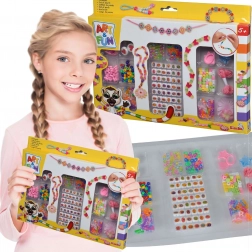 Creatieve set voor het maken van kleurrijke armbanden SIMBA ART & FUN