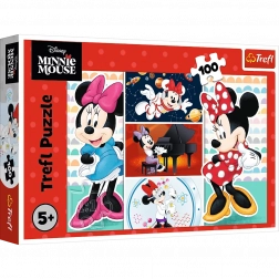 Puzzle 100 Pieces Fun MINNIE DISNEY by Trefl