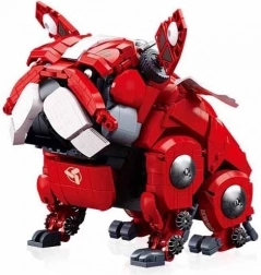 Sluban mechanische bulldog rood