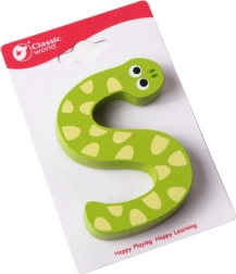 Lettre en bois S CLASSIC WORLD