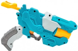 MAC TOYS schuimprojectielenpistool met doelwitset