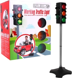 Interactive Traffic Light for Child Drivers 3+ Light and Sound Effects + 2 Modes