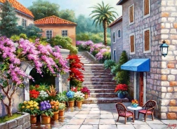 Puzzle Flower Shop in Spring 260 pieces