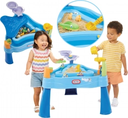 Tafel voor water en zand LITTLE TIKES BLUEY met figuurtjes en accessoires