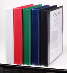 A4 catalogue ring binder Classic assort with D-rings 25 mm