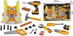 Gereedschapsset voor kinderen met vest