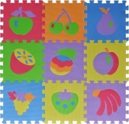 Foam puzzel Fruit (28x28)