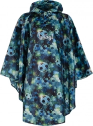 Baagl kids’ rain poncho Football M (130–150 cm)