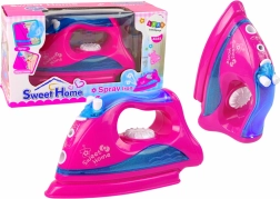 Kinderen stoomstrijkijzer met licht- en geluidseffecten
