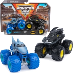 Monster Jam set of 2 monster trucks 1:64 Megalodon vs Batman