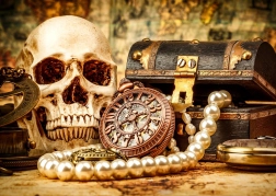 Puzzle La table du capitaine pirate