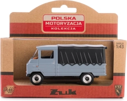 Modèle de voiture historique Żuk gris