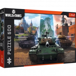 puzzel 500 stukjes - World of Tanks: tijd voor actie! Trefl