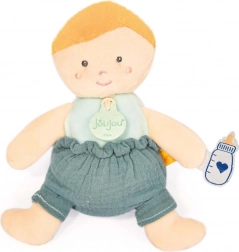 Doudou Jolijou poupée 18 cm verte