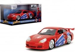 Metal car model Porsche 911 GT3 RS Spider‑Man 1:32