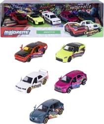 Majorette graffiti cadeau set 5 auto’s 1:64